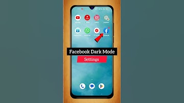 Facebook Dark Mode Kaise On Kare 2023 | FB Dark Mode Settings #darkmode