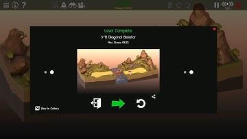 Poly Bridge 2 3-13: Diagonal Elevator