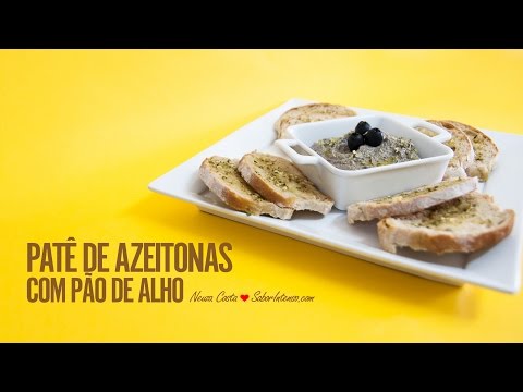 Vídeo: Como Fazer Pão De Alho Com Azeitonas