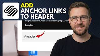 How to Add Anchor Links to Header Navigation Menu on Squarespace (Step By Step 2026)