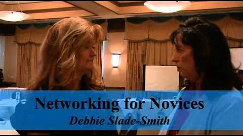 Debbie Slade-Smith-Netw...  for Novices Workshop
