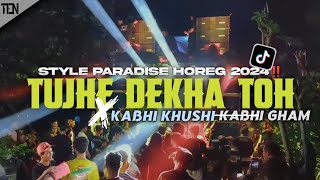 TUJHE DEKHA TOH X KABHIE KHUSHI STYLE PARADISE YANG ADA DI TIKTOK -Cek Sound Karnavalan DJ TEN REMIX