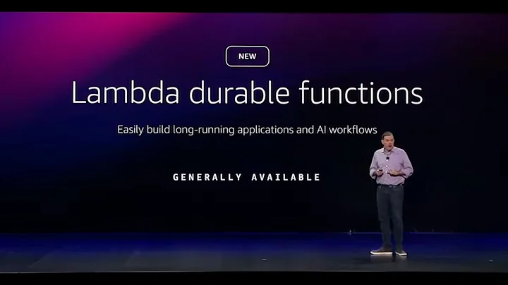 AWS re：Invent 2025 ｜ Lambda Durable Functions Keynote with Matt Garman