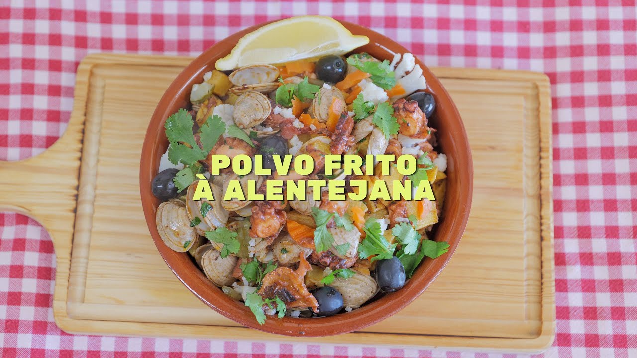 Polvo Frito à Alentejana | Receita Portuguesa Deliciosa!