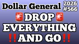 2026 Dollar General Couponing DROP EVERYTHING AND GO MUST WATCH