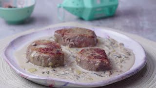 Fillet Mushroom Sauce - فيليه بصوص المشروم  • yallazest