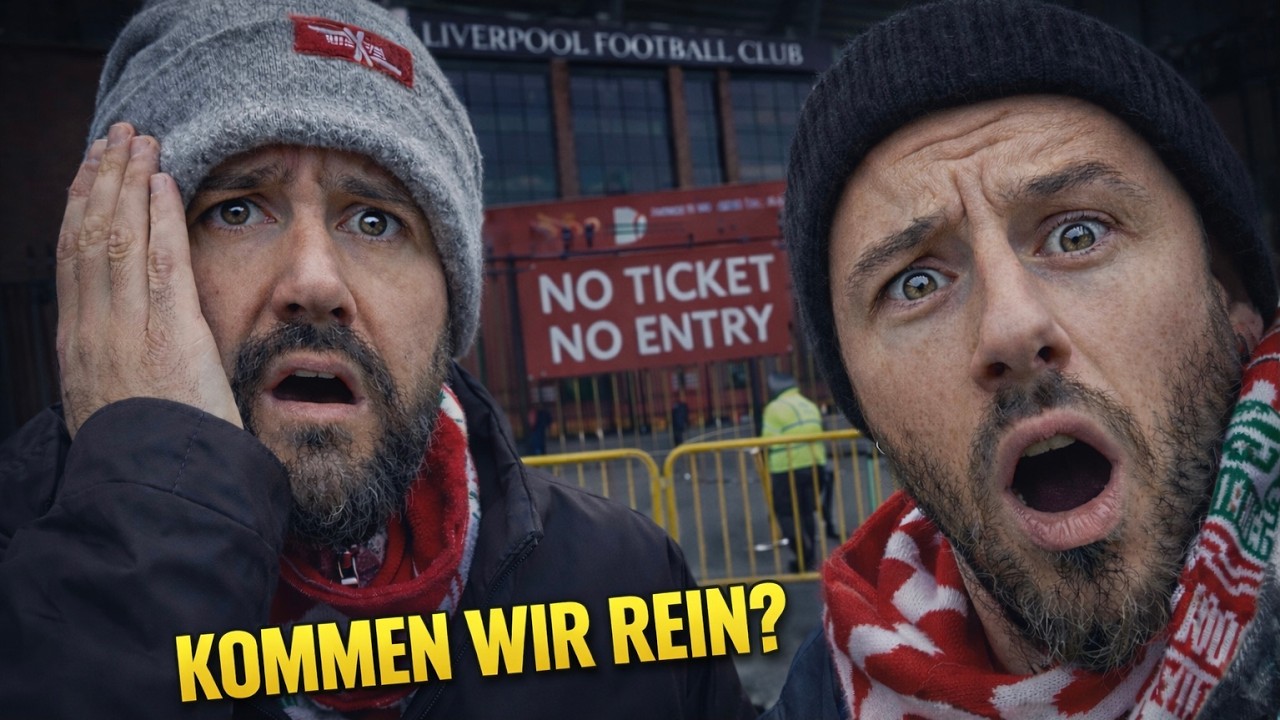 OHNE TICKETS ins LIVERPOOL STADION - Scheitert unsere MISSION? (BROject Liverpool Folge 9)