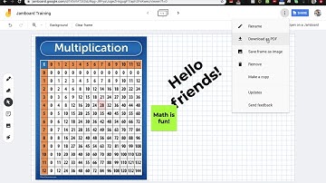 Jamboard - Download as an image/PDF