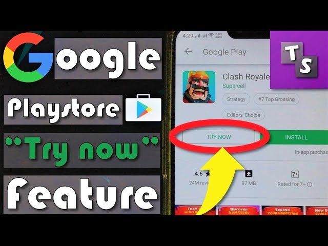 You can try out games on Play store without having to install them first