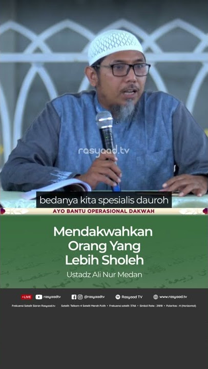 #shorts Faedah Ilmu | Mendakwakan Orang Yang Lebih Sholeh