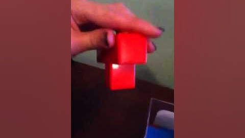 Tetris cube solution