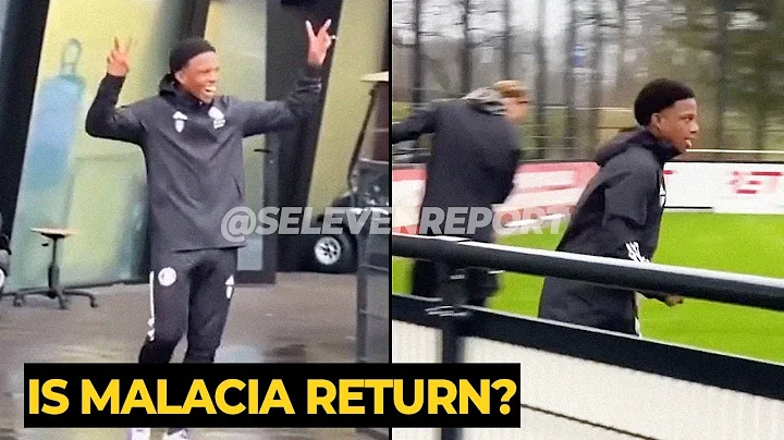 Footage shows Tyrell Malacia spotted back on the training pitch goes VIRAL | Manchester United News - DayDayNews