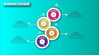 Infographic design tutorial in Adobe Illustrator cc 2021