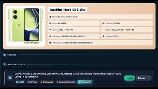 OnePlus Nord CE 3 Lite (CPH2467)_Modified EFS File For Baseband Null Fix+No Service Fix+4G/5G Fix