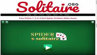 Game Spider Solitaire Online Solitaire.org screenshot 1