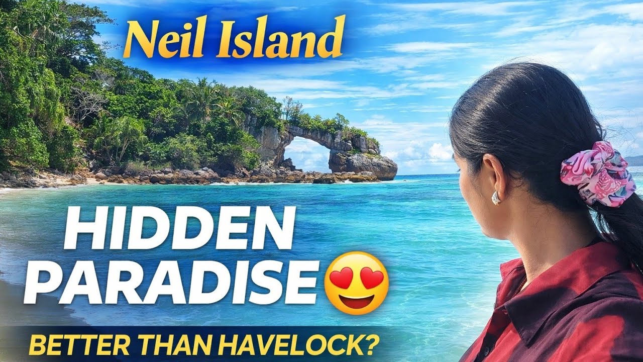 “Neil Island Andaman – India’s Most Peaceful Beach? 😍 Hidden Paradise”