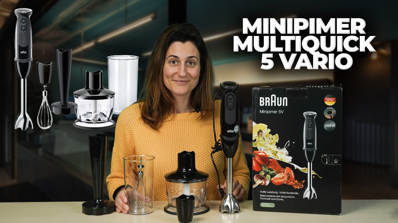 Braun Minipimer MultiQuick 5 Vario, Il Vostro Aiuto In Cucina!