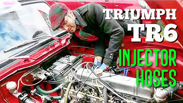 Triumph TR6 Injector Hoses Replacement and Bleed
