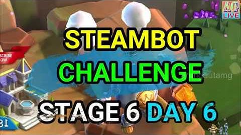 Lords Mobile - Steambot Limited Challenge Stage 6 How to win steam bot challenge stage 6 day 6