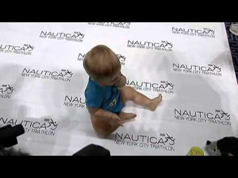 Fastest baby crowned at US crawling competition