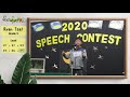 2020 1 SPEECH CONTEST Final Zebra Ryan Tsai
