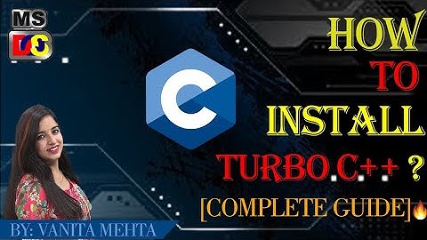 Install Turbo C++ in Windows (Full Guide) | Run Your First C Program 🚀