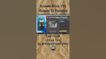 Huawei Y91 STG-LX1 Huawei ID Removed Test points Unlock Tool #smartphone #phonepointpro  #tech