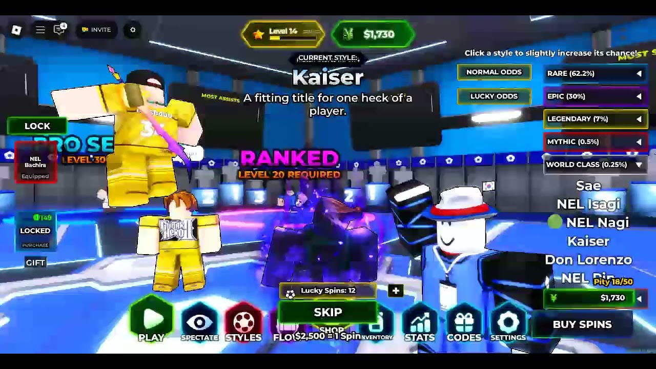 spining for NEL Nagi and singularity