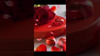 Love gif with Red Flower