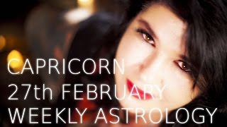 Capricorn Weekly Astrology Forecast 27Th February 2017