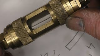 Stuart Engine P29 .   Oil Pump Sight Glass