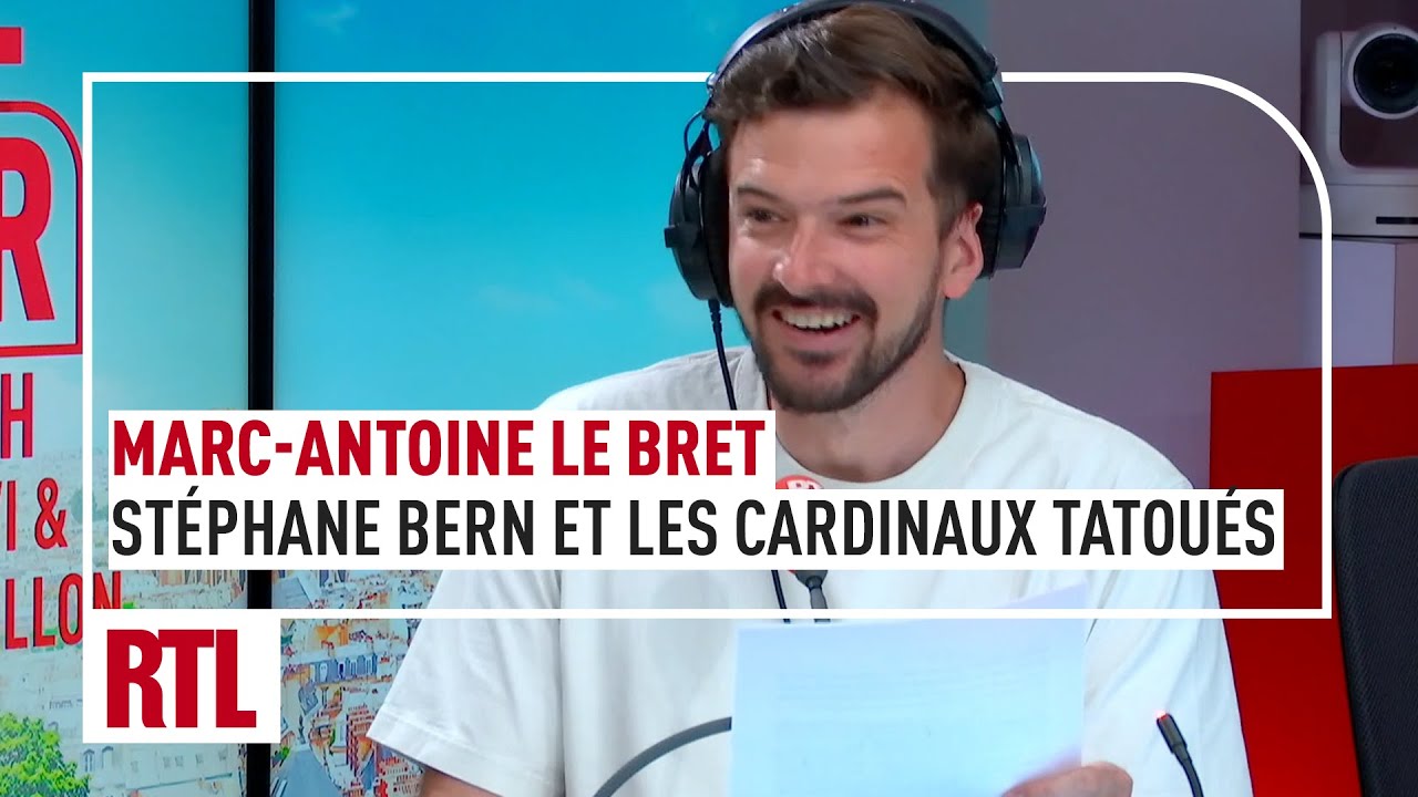 Marc-Antoine Le Bret : Stéphane Bern et les cardinaux tatoués