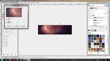 Abstract Signature in GIMP