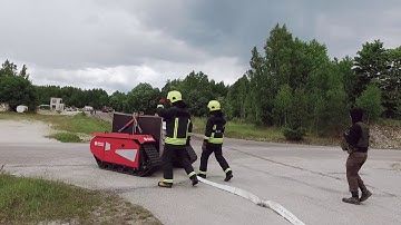 The Multiscope Rescue robotic firefighter