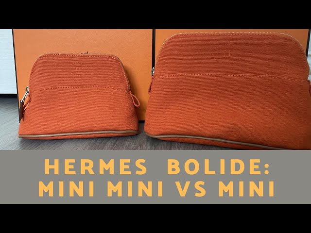 Hermes Bolide Mini vs Mini Mini - battle of the minis! 