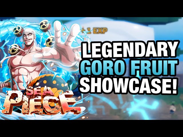 Ro-Piece Goro Goro no mi devil fruit showcase 