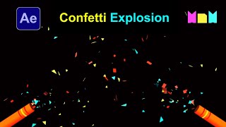 Confetti Explosion in After Effects | After Effects Tutorial