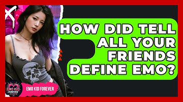 How Did Tell All Your Friends Define Emo? - Emo Kid Forever
