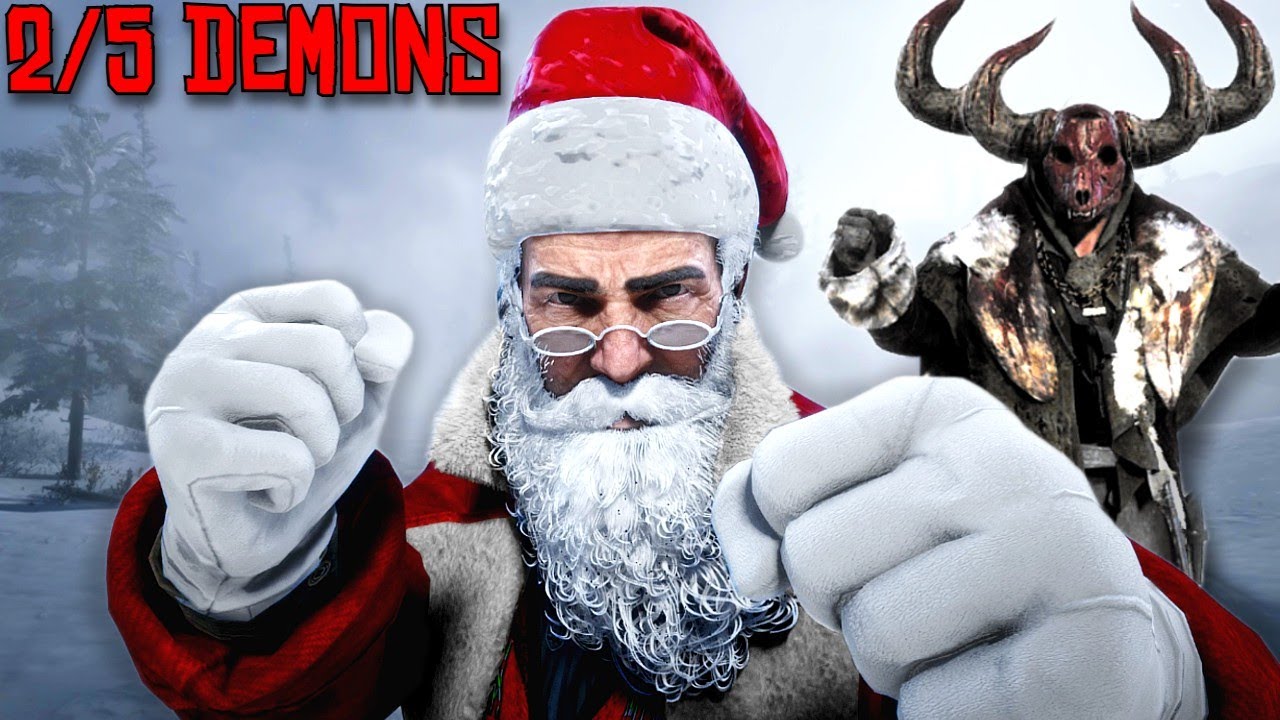 Can I SAVE CHRISTMAS As SANTA In RDR2? - YouTube