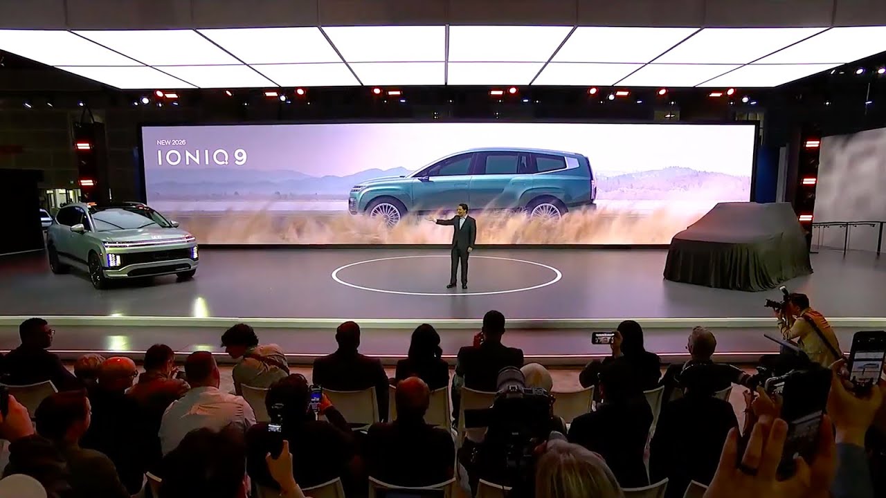 World Premiere Hyundai IONIQ 9 Live From LA Auto Show