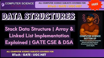 Stack Data Structure | Array & Linked List Implementation Explained.