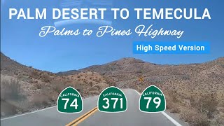 Palm Desert to Temecula, CA | Palms to Pines Scenic Byway | 4× Speed by Southwest Road Trips 167 views 3 months ago 21 minutes