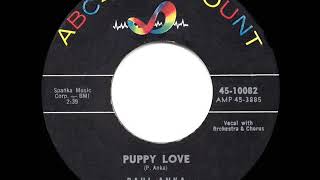 1960 HITS ARCHIVE: Puppy Love - Paul Anka (a #2 record) Resimi