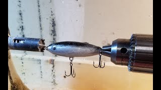 cheapest lathe for fishing lures DIY fishing lure on a lathe