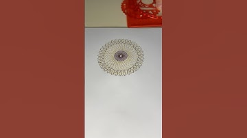 Amazing Design #spirograph #shorts  #asmr #viral #usa #satisfying #art #pattern #skills