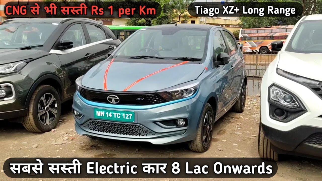 Tata Tiago XZ+ EV Long Range Electric Tech Lux On Road Price Range ...