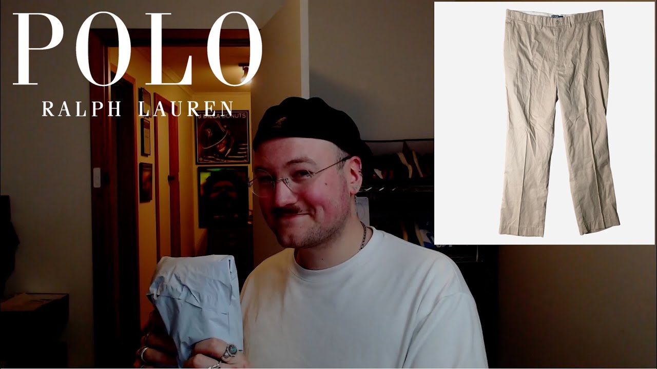 Unboxing | The Polo Ralph Lauren Pleated Chinos I Picked Up From