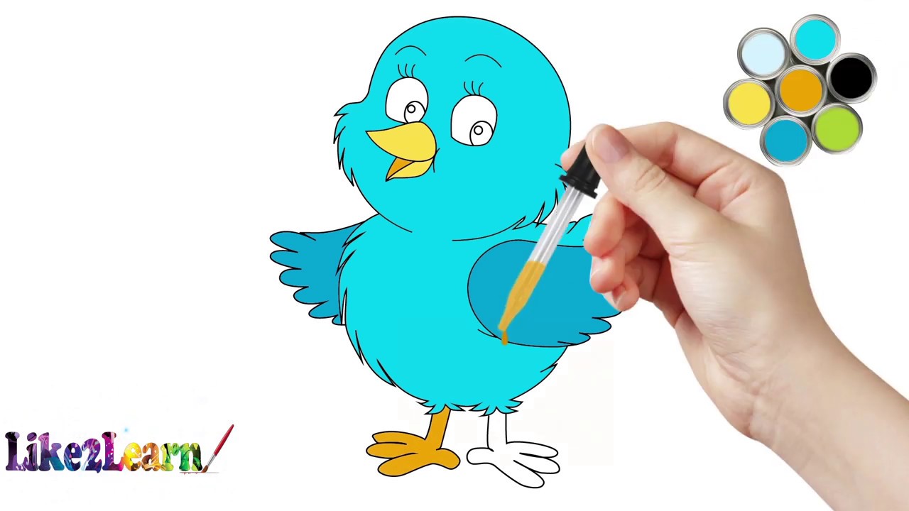 Images Of Funny Bird Drawing Cartoon