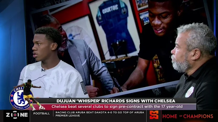 Dujuan 'Whisper' Richards signs for Chelsea FC! Cr...