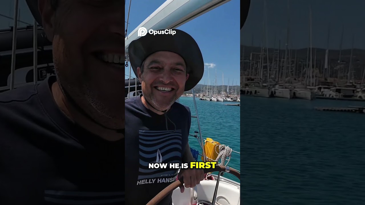 ⁣INSANE Boat Traffic in Lefkada Channel😳⛵ in early June #sailing #liveaboard #indarasailing #najad380